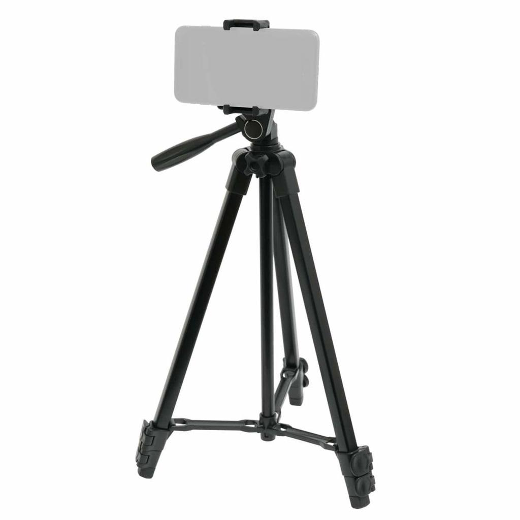King Tripod with Smartphone for Events and Model 827371 YT-132H Built-in Holder, Lightweight, Videos,