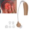 Lightweight Hearing Aid Low Distortion Behind Ear Voice Amplifiers Ear Care for Deaf Elderly 100-240