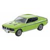 TOMYTEC Tomica Limited Vintage Neo 1/64 LV-N204d Mitsubishi Colt Galant GTO MR 1970 Model, Yellow-Green, Finished Model