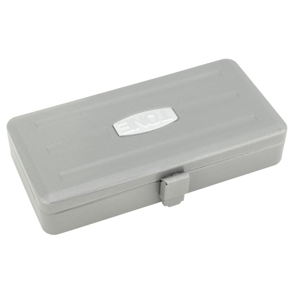 TONE Impact Socket Set Metal NV3102 Drive Angle Silver 12 Items (with Tray) 9.5mm (3/8") Contents