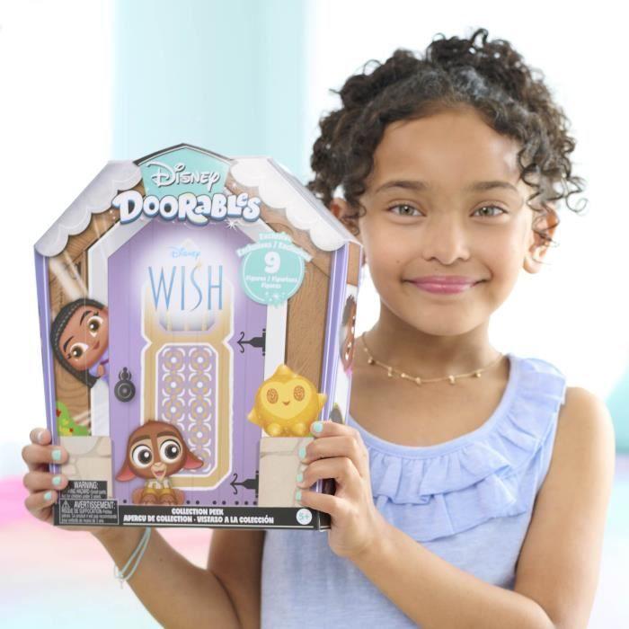 Doorables Wish Coffret Collector, Doorables Disney, 9 figurines exclusives dont 1 rare aléatoire, Modèle aléatoire, Dès 5 ans