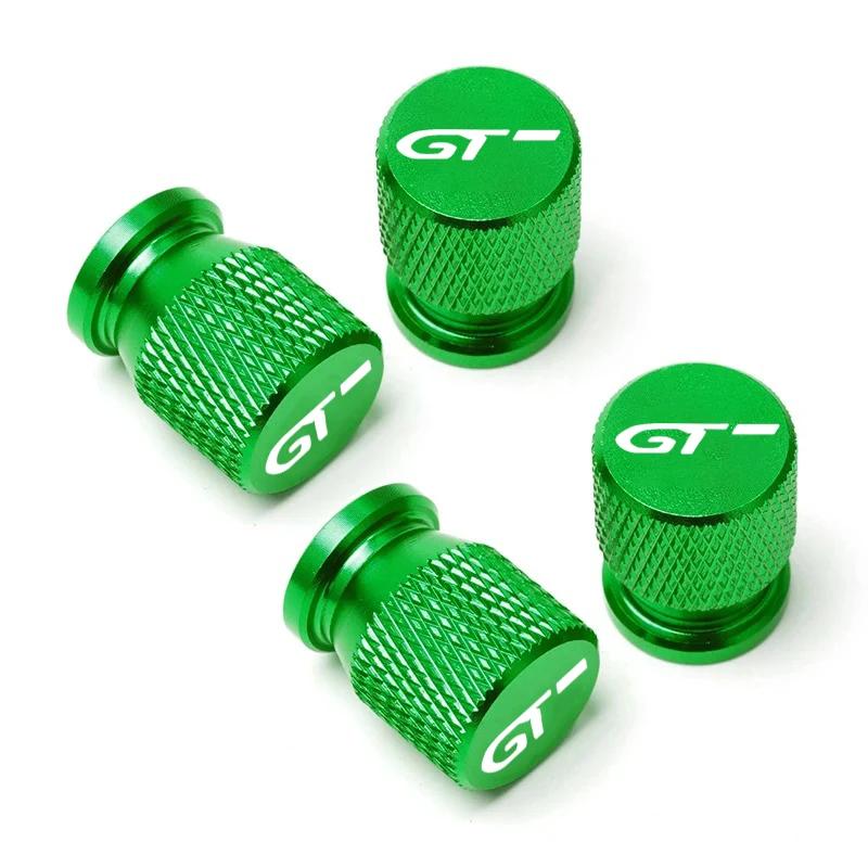 RFZN1 For Kia GT LINE ELANTRA Sportage Stinger KX5 K3 K4 K5 Sorento Aluminum Alloy 4pcs Car Wheel Tire Valve Caps Tyre Rim Stem Covers