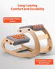 Ergonomic Kneeling Chair, Wooden Posture Knee Chair with Adjustable Thick Foam Cushions & Solid Wood Frame, Adjustable Height, Relief for Neck or Back