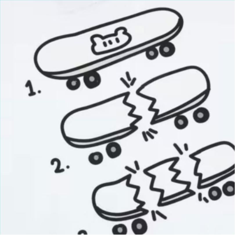 Vans Футболка с принтом X Asian Artist Collaboration Bear Front Skateboard Illustration с круглым вырезом и длинными рукавами для мужчин, белые VN000EXHWHT