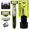 Электробритва - Philips - OneBlade QP2834 20 - Для лица и тела - Лезвие 360 - Для сухого или влажного бритья
