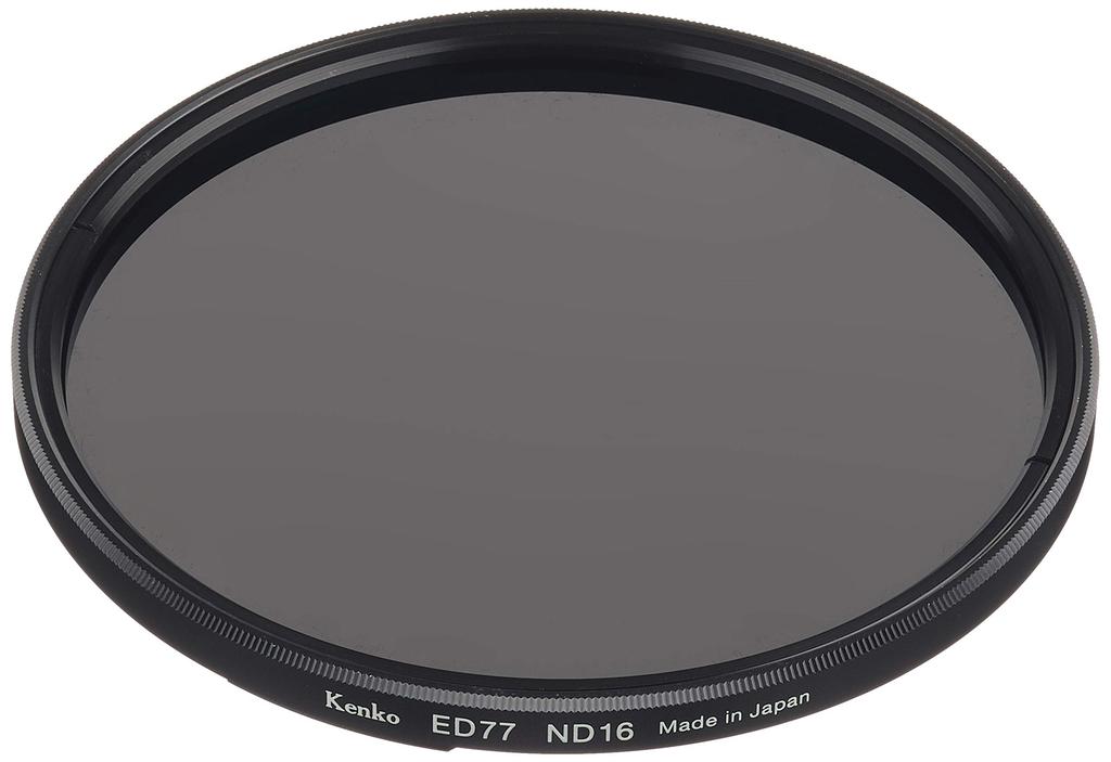 Kenko ED ND16 Lens Detachable Filter for 77mm Light Water and Oil Repellent Bayonet Made in 389867 Filter, One-Touch Lens, Reduction, Coating,