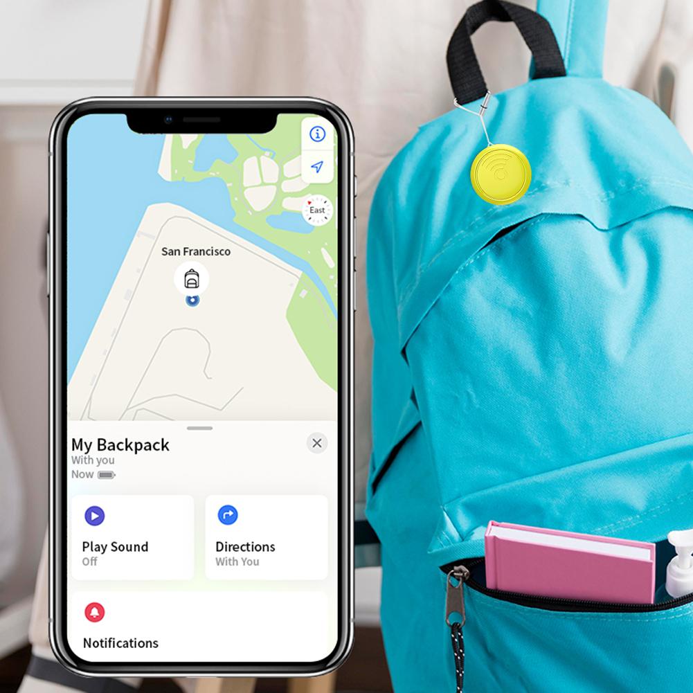 Умный GPS-трекер, совместимый с Bluetooth, работает с Apple Find My Key Finder Locator Mini Tracker Device Pet Key Finder Child Finder