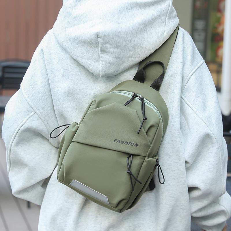 Новая нагрудная сумка мужская повседневная молодежная брендовая сумка-мессенджер универсальная наплечная сумка студенческая модная спортивная маленький рюкзак женская