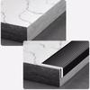 Non-Slip Stair Nosing, Metal Self Adhesive Stair Edge Protector, Aluminum Step Edge Trim StripsCorner Guards, L-Shaped Edging Transition Strip (Style