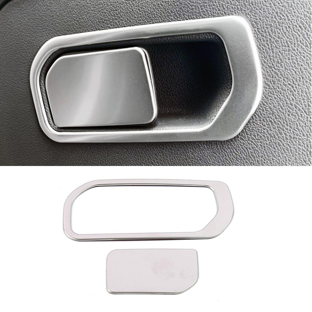 Для Haval F7 F7X 2018-стайлинг автомобиля, аксессуары для интерьера, украшение на центральной консоли, рамка, накладка, матовое серебро