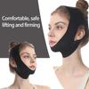 Extended Face Lift Band For Overnight Use Breathable Nylon Fabric Adjustable Strap Facial Firming And Slimming Sleep Mask