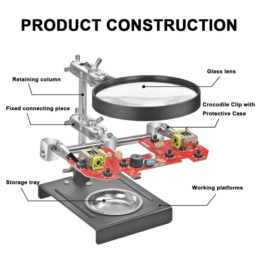 Верстак для ремонта печатной платы мобильного телефона, универсальная сварочная станция, многосуставная регулируемая
