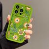 Чехол для телефона iPhone16ProMax с цветами 14 Apple 13 Матовый 12/15 Премиум 11 Мелкие поры