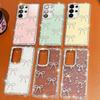 Suitable for Samsung GalaxyzA17 Flash Diamond IMD Bow Mobile Phone Case S25ULTRA A07 A55A56