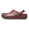 Crocs Классические клоги Спортивные унисекс Сандалии винно-красные 203591-60U