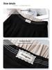 Women's Black Wide-Leg High-Waist Summer Pants 2025 - Slimming Loose Fit