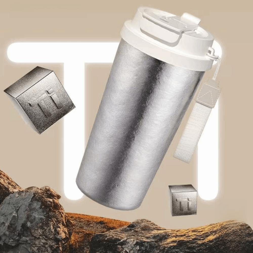 Lightweight Coffee Cup Portable Water Bottle High-End Thermos Cup Business Gift