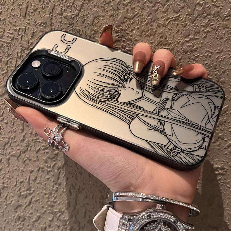 Аниме Код Гиас Милый Чехол для Телефона C.C. для Samsung Galaxy A37 A57 A17 A07 A16 A06 A35 A15 A56 A54 A36 A34 A24 A26 4G 5G