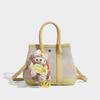 Super Popular Casual Handheld Bucket Bag for Women 2025 New Summer High-End Light Luxury Niche Crossbody Basket Bag