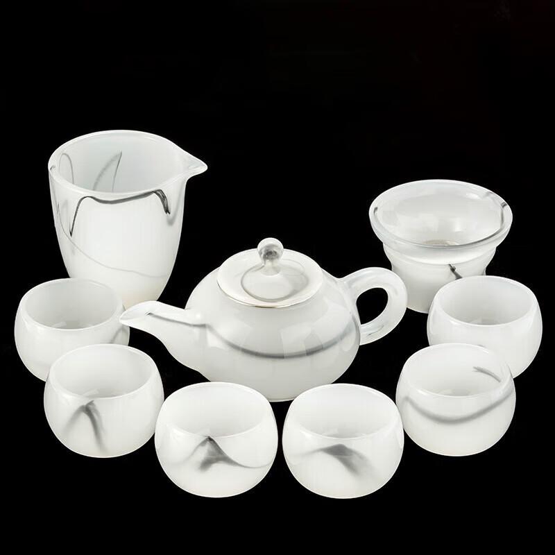 Glazed Ceramic Kung Fu Tea Set