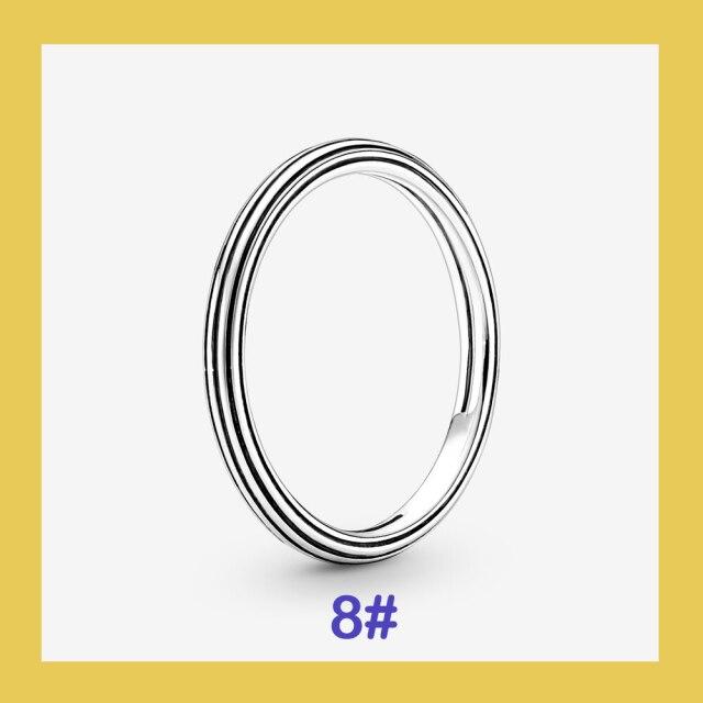 925 стерлингового серебра New Me кольцо бусина круглый соединитель шарм двойной Fit Me звено цепи жемчуг браслет ювелирные изделия