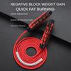 Tangle-Free Nylon Skipping Rope Adjustable Fitness Rope Skipping Weighted Jump Rope  Exercise