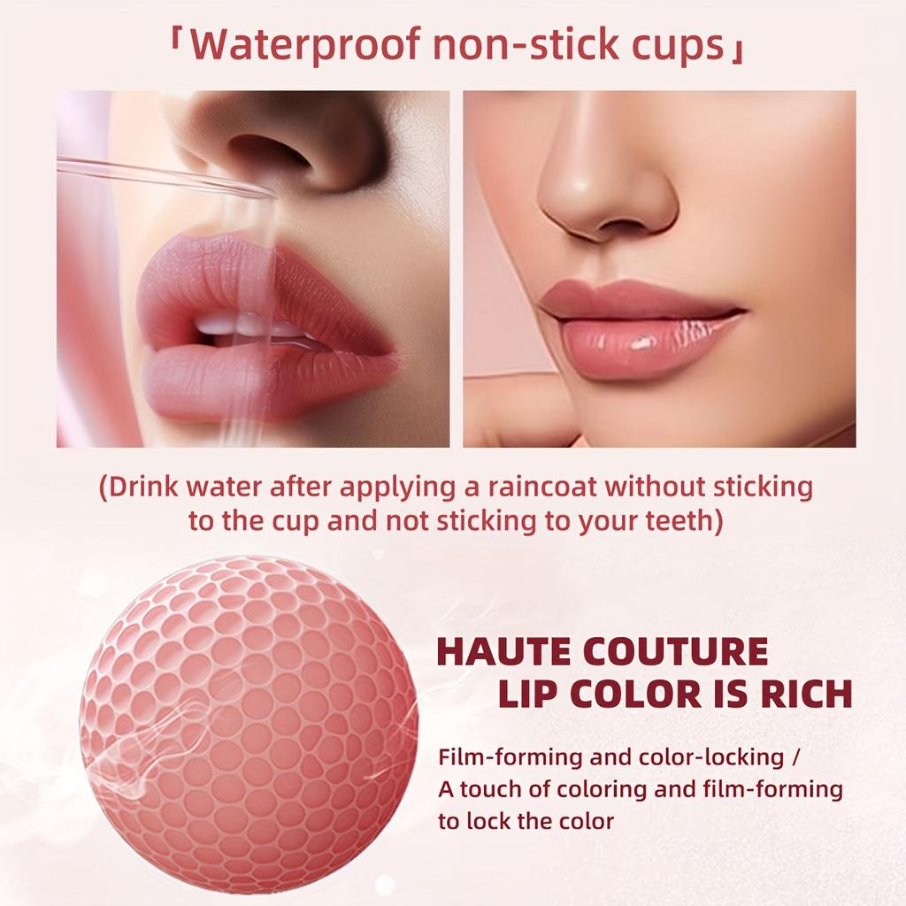 4 Colors Lip Crayons Lipstick Four Shades Splicing Lipstick Matte Waterproof Lipstick Long Lasting Highly Pigmented Lip Stain Perfect for Daily Makeup