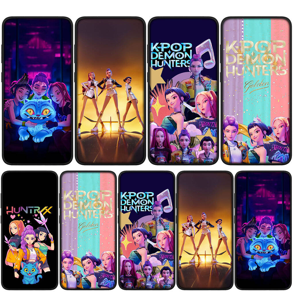Для Samsung Galaxy S25 S24 S23 S22 Ultra FE Plus A17 A37 A57 A56 A55 A06 A16 A15 A36 A26 A35 A05 A25 A54 A34 Чехол Zoey KPop Rumi Demon Mira Hunters X