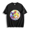 Touhou Project Marisa Kirisame T-Shirt - Neon Raster Magic Circle Unisex Tee