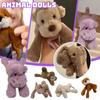 Мягкая игрушка Paddy Animal, мягкая игрушка Animal Small Plush Toy, 5,12 дюйма Best Stun Plush Tan Animal, плюшевый подарок Animal для детей