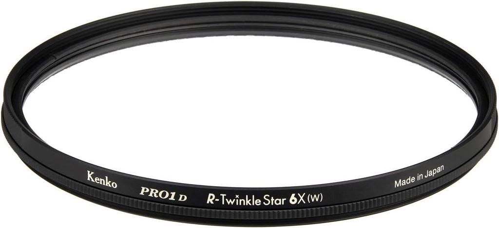 Kenko Перекрестный фильтр PRO1D Star 6X 52мм 4-лучевой эффект для ночной и световой продукции 825228 R-Twinkle (W) вид, освещение,