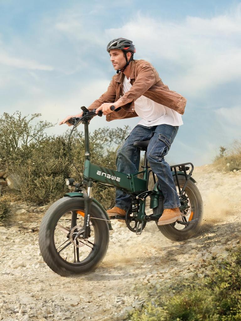 Электровелосипед складной ENGWE 20" Мотор 750 Вт Взрослый Ebike 52 В 16 Ач Максимальная дальность 110 км Максимальная скорость 25 км/ч ENGINE Pro 2.0