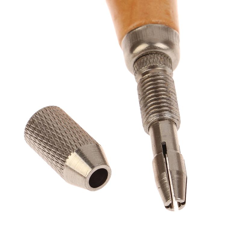 Инструменты для самодельных ювелирных изделий, тиски для ювелирных изделий, деревянная ручка с 2 патронами, набор инструментов для сверления и намотки проволоки