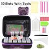 5D 30 Grids Diamond Painting Tools Kits Diamond Paint Accessories Bottles Container Sticker Carry Case Storage Bag Grids Box Pen