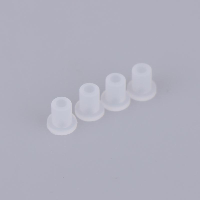 50Pcs Ciss Hollow Plug Transparent Ink Rubber Plug Empty Connector For Cartridge