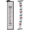 New GlacierX Gleam Flake Stretch Bracelet Mint Candy for Apple Watch 38/40/41mm Silver-Mint