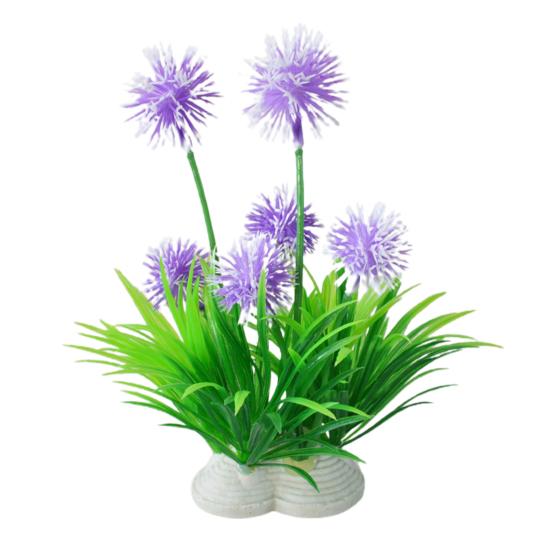 Яркий аквариумный орнамент Яркий неувядаемый аквариум для рыб, водных растений, аквариумный орнамент