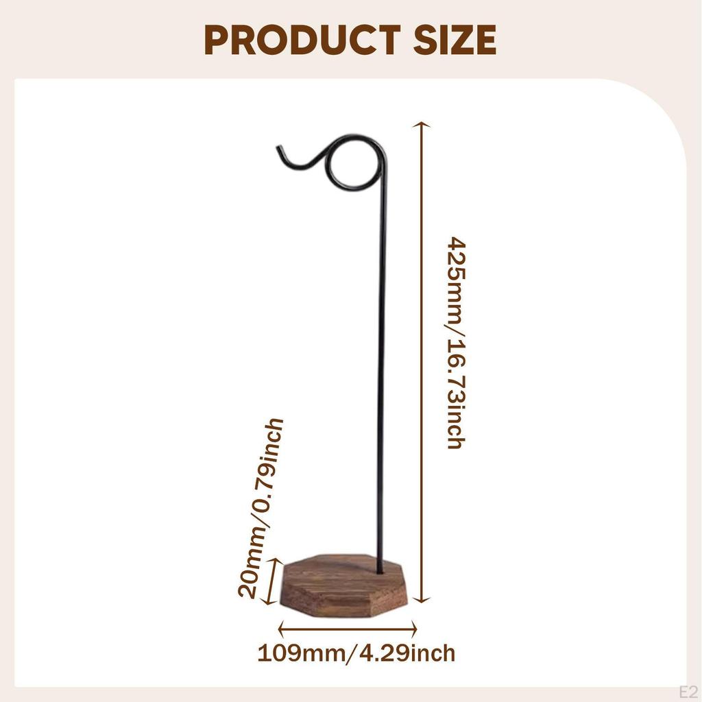 Wind Chime Holder Calligraphy Brush Hanger Drawing Hanging Stand for Tea Room