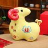 Stuffed Plush Lamb Toy Chinese Year of The Sheep Toy Zodiac Sheep Doll  Annual Meeting