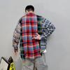 Рубашка с длинным рукавом с буквенным принтом 2024 года в японском стиле в стиле Гонконга, свободная рубашка для мальчиков, летнее модное универсальное повседневное пальто