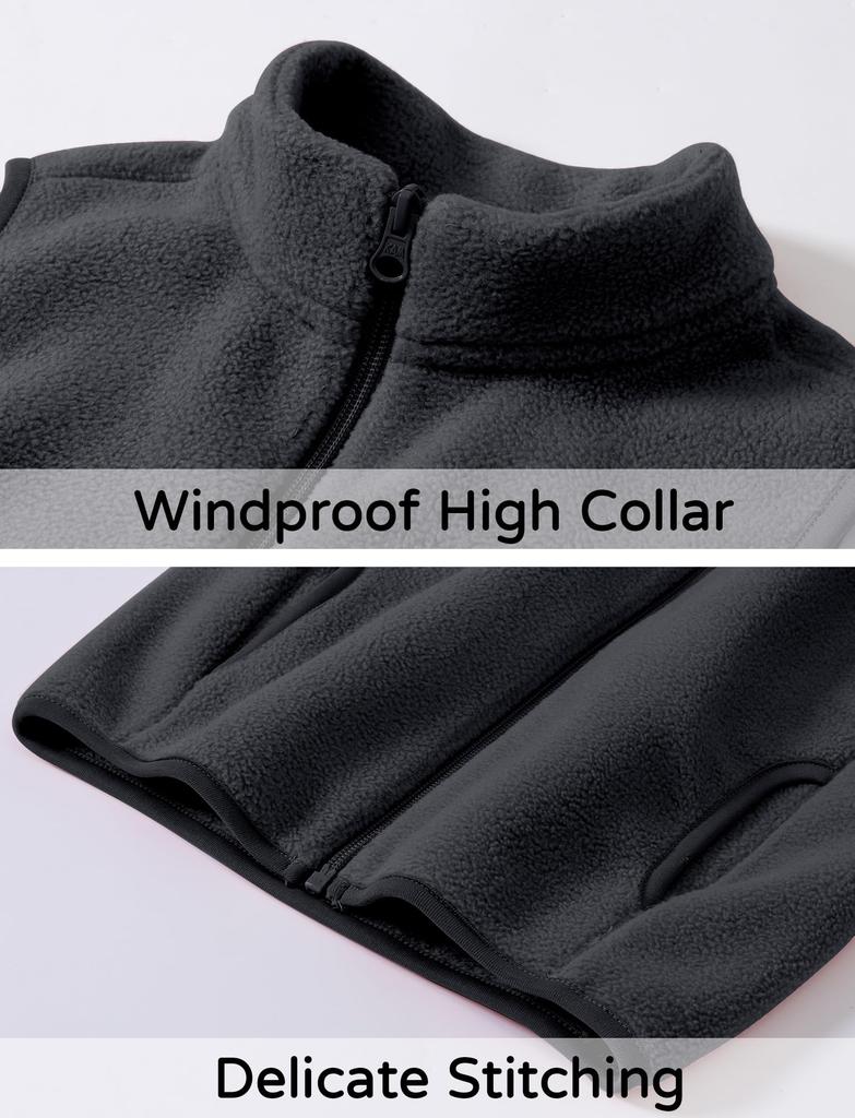 AIEOE Жилет для девочек и без рукавов, пушистый, легкий и идеальный для и размер 120, детский жилет, куртка для мальчиков, унисекс, теплый, для школы, весна, осень, зима,