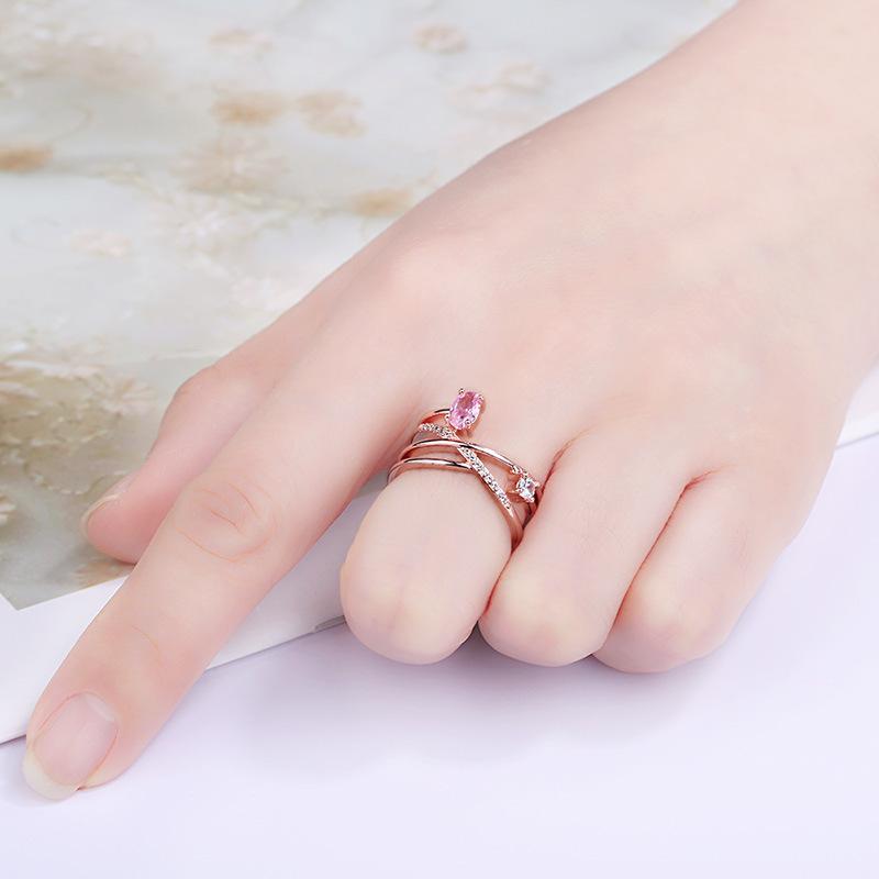 Классическое кольцо Lindon из медного сплава с цирконием, женские ювелирные изделия, свадебный подарок для вечеринки