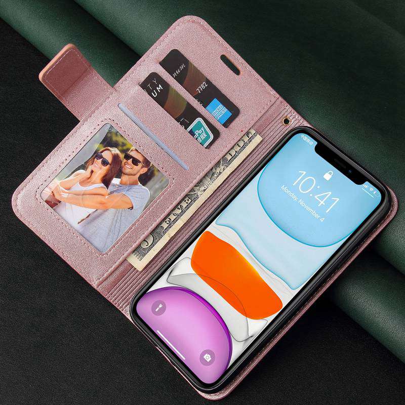 Кошелек со слотами для карт для Samsung A32 A52 A42 A12 A51 S21 S20 S10, кожаный флип-чехол для Xiaomi 11 10 Poco F3 X3 Redmi Note 10 9 9A 9C Huawei P40 P30 Lite