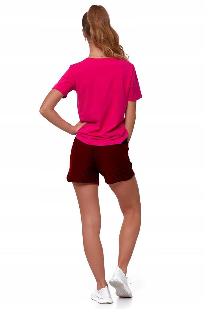 Women's comfortable SHORTS MORAJ Sports Shorts S/M wine red