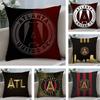 Американские Города Атланта Наволочка Плюшевая Ткань Мягкий Двусторонний Принт Дом Диван Высокое Качество Наволочка Накидка