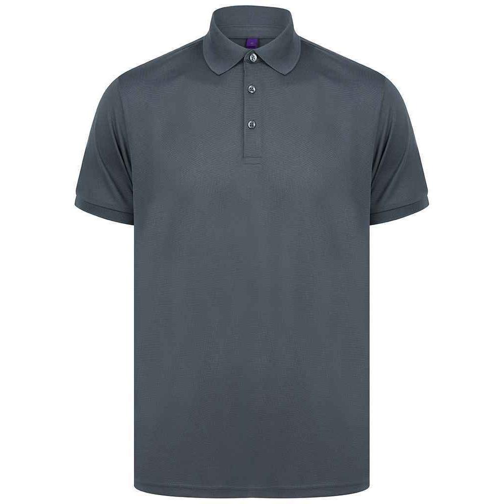 Henbury Мужская рубашка-поло Пику