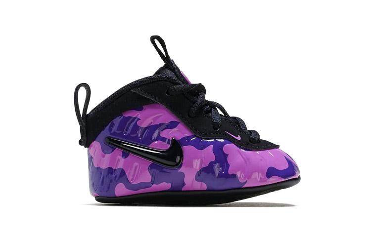 Nike Little Posite Pro Кроватка Фиолетовый Камуфляж I 643145-012