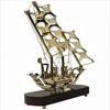Brass Royal Navy Ship Model  Maritime Desk Decor, Handmade Nautical Collectible, Antique Gift for Sailors or Office Display