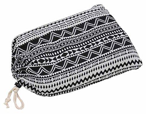 Капитан Олень (КАПИТАН ОЛЕНЬ) Покрывало для пикника, коврик, ковер, 180 x 200 см, с сумкой для хранения, геометрический, CS Black Label, UP-2568