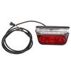 Universal Electric Bike Scooter Rear Tail Safety Light Warning Brake Lamp DIY Accessory